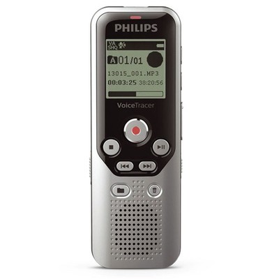 Philips Voice Tracer DVT1250 Diktiergerät Voicerecorder Silber digital (2. Wahl)