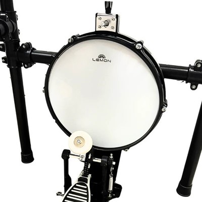 Lemon T550 Electronic Drum Pad - 12 Inch Rack Mounted Kick Pad