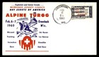 Mayfairstamps US 1960 Alpine Turgg Man Skiing Greenbush Cover cca_31101 — photo 1