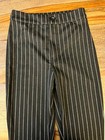 Forever 21 Blackw/ White Stripes Pencil Pants Women's Size Small — photo 4