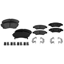 Front & Rear Brake Pads Set For Cadillac CTS 2010 2011 2012 2013 2014