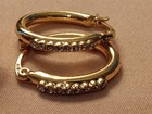 RFM Gold tone and Vintage KARU Arke Signed Earrings — photo 3