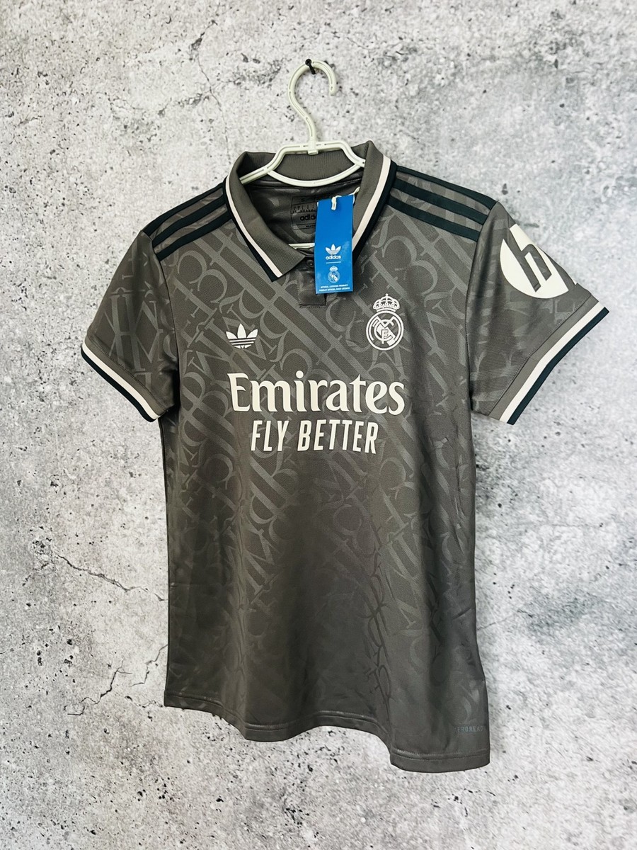 ADIDAS REAL MADRID 2024-25 THIRD SOCCER JERSEY WOMEN SIZE S | eBay