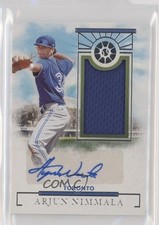 2024 Boys of Summer Prospect Material Signatures 9/99 Arjun Nimmala Auto 1g37