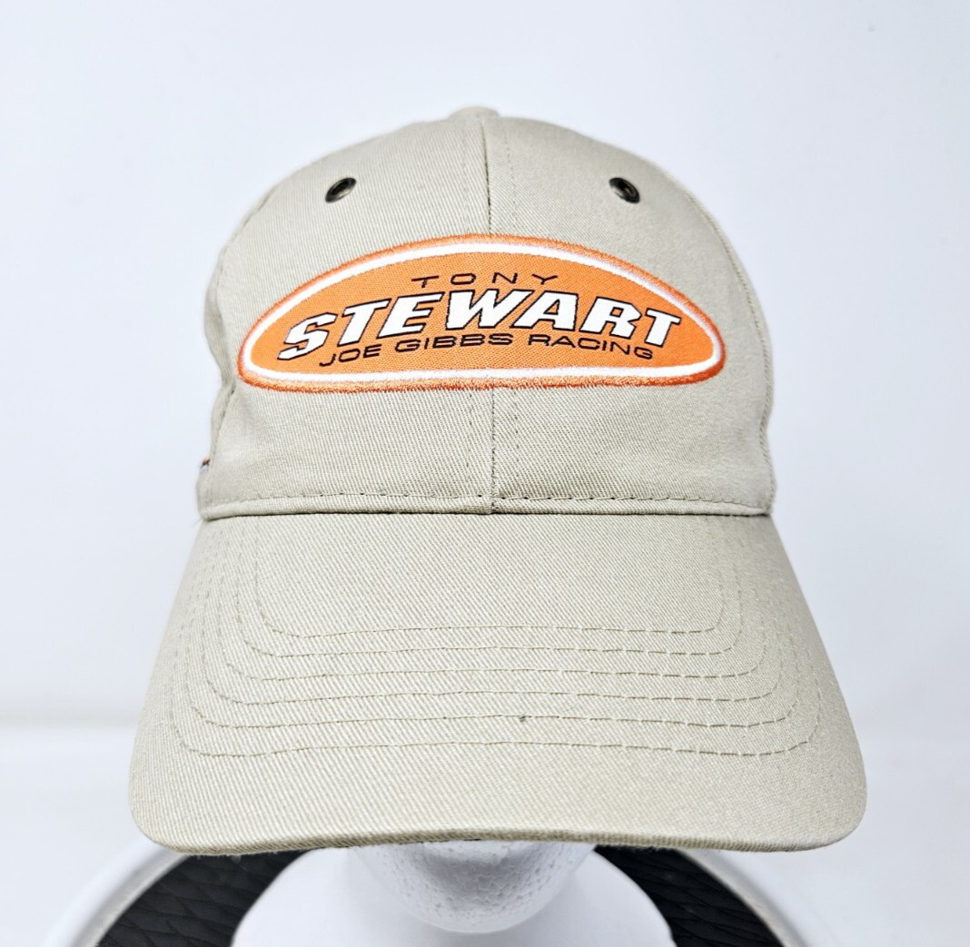 Vintage Tony Stewart #20 Home Depot Joe Gibbs Racing Hat Chase NASCAR Cap