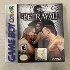*BRAND NEW SEALED* WWF Betrayal (Nintendo GBC Game Boy Color 2001)