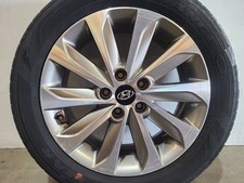 Wheel 17x7 Exposed Lug Nuts 10 Spoke Alloy Directional Fits 15-17 SONATA 582807
