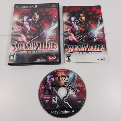 Samurai Warriors (Sony PlayStation 2, 2004 PS2) - Complete w/ Manual, Tested