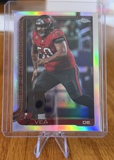 2025 Topps Chrome Football Vita Vea Silver Refractor #286