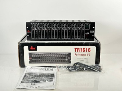 (New) DBX TR1616 Performance 1/0 Professional Audio TR 1616