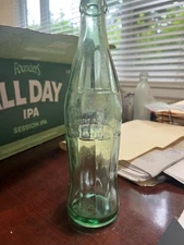 Vintage Gree Bottle- 12 OZ