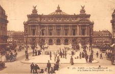 75-PARIS LA PLACE DE L OPERA ET LA STATION DU METROPOLITAIN-N�C-4372-A/0285