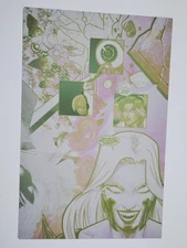 By The Horns Dark Earth #12 Metal Printer Plate Page18 Yellow Splash Page