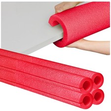 4 Pcs 40"x4.1" Jumbo Pool Noodles, Red, Bulk Foam Tubes for Swimming  Crafts