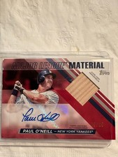 2024 Topps Series One MLB Material (BAT) Auto PAUL O'NEIL /25