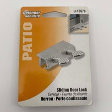 Defender Security U10679 Patio Sliding Door Lock Aluminum Construction BRAND NEW