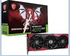 MSI Gaming RTX 4070 Super 12G Gaming X Slim MLG Graphics Card NVIDIA RTX 