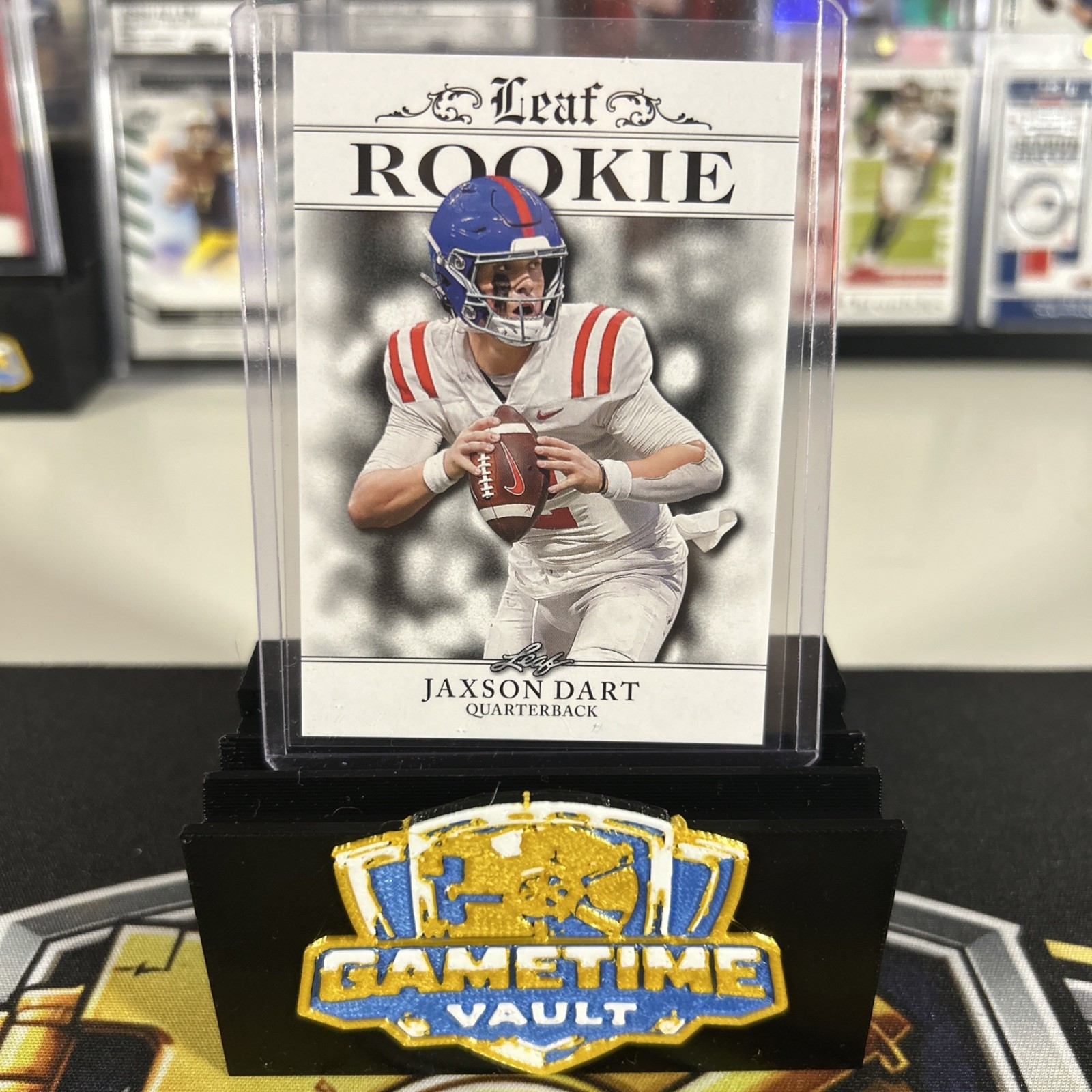 2024 Leaf Special Release Rookie Achievement Jaxson Dart RA-23 (RC)