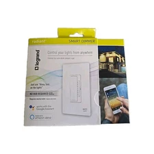 Legrand Smart WiFi Dimmer Switch - WWRL50WHCCV2 Radiant, White