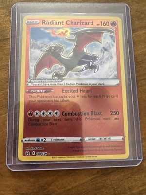 Radiant Charizard 020/159 Crown Zenith Holo