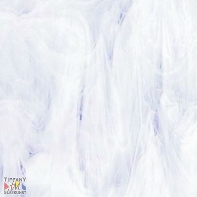 Tiffanyglas Spectrum 308 SF - Fusing - Weiss, klar, wolkig, 30 x 30 cm