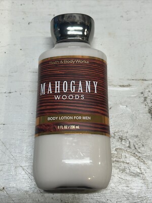 Bath Body Works Mahogany Woods Lotion For Men 8oz Rare Htf