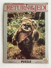 Vintage 1983 Craft Master Star Wars: Return of the Jedi Wicket the Ewok Puzzle