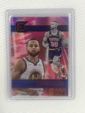 2021-22 Panini Chronicles Essentials-Stephen Curry #305, pink, GSW Warriors