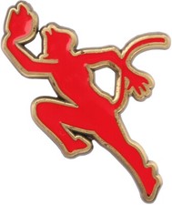 7th Flotilla U-Boat Badge - "Red Devil "Roter Teufel" - WW2 Repro Kreigsmarine