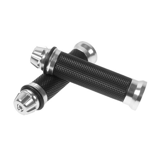 Motorcycle 7/8" Hand Grips Handle Bar Rubber Gel For YAMAHA HONDA KAWASAKI BMW - Picture 10 of 11