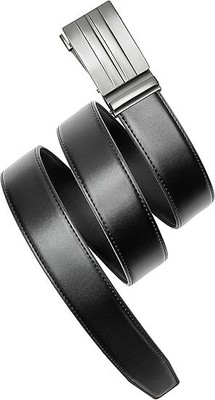 Leather Belt Replacement Strap 1 3/8    Fits 40MM Slide Click Buckle