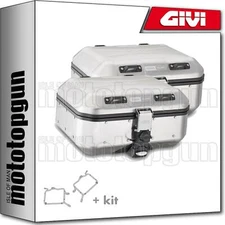 GIVI FAST SUITCASES TREKKER DOLOMITES DLM30APACK2 TRIUMPH TIGER 800 2012 12