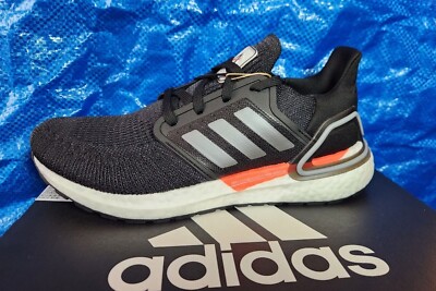 adidas UltraBoost 20 x NASA Black Carbon Red White Boost - Main Image