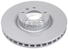 Image of Front Set 2x Brake Discs A.B.S. 18020 for Porsche/VW Cayenne/Touareg (04-10)
