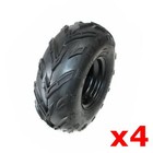 4X 16 X 8 - 7 7" inch 3 Stud Wheel Rim Tyre Tire 125cc Quad Dirt Bike ATV Buggy