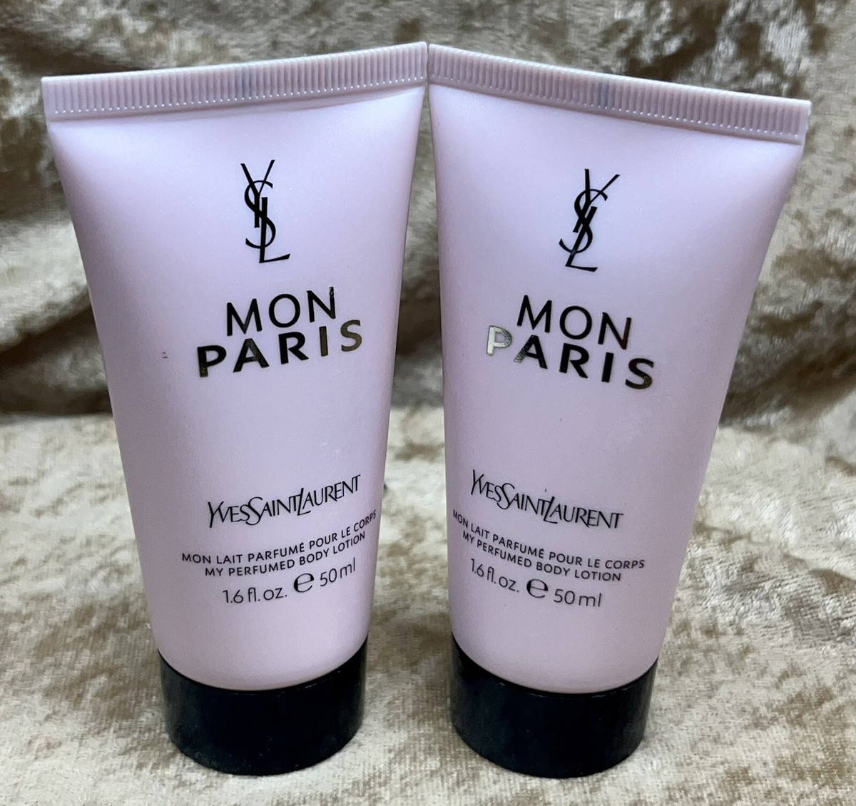 Mon Paris YSL Yves Saint Laurent 2x 1.6 Fl. Oz. Perfumed Body