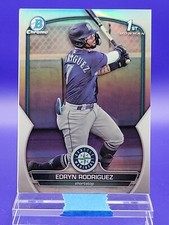 Edryn Rodriguez 2023 Bowman Chrome Refractor Prospects 1st Bowman SP 145/499 🔥