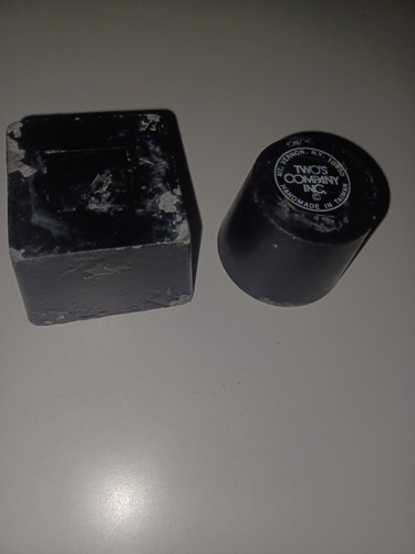 Antigua rana flor metal rana flor plomo pesado - Imagen 2 de 2