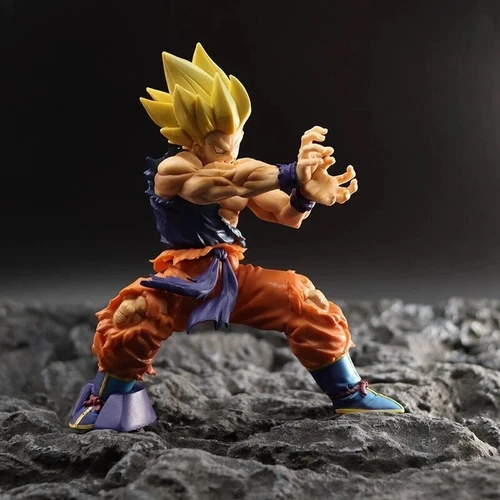 15.5CM DBZ Anime Figure Battle Damage Shockwave Goku Manga Anime Statue - Picture 4 of 6