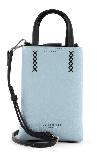 Seidenfelt Manufaktur Laksa Cellphone UmhäNgetasche Tasche Soft Blue-image