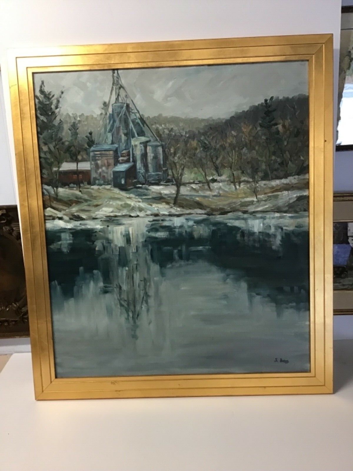 Narrowsburg New York Feed Company Oil Painting By Steve Burns eBay