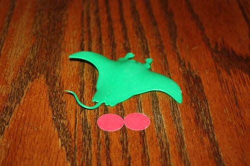 Vintage MPC Green Manta Ray Creature of the Sea or Fish A - Marx - Picture 5 of 10
