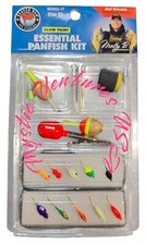 Beaver Dam Ice Fishing Glow Paint 17 Piece Essential Panfish Kit - READY TO FISH