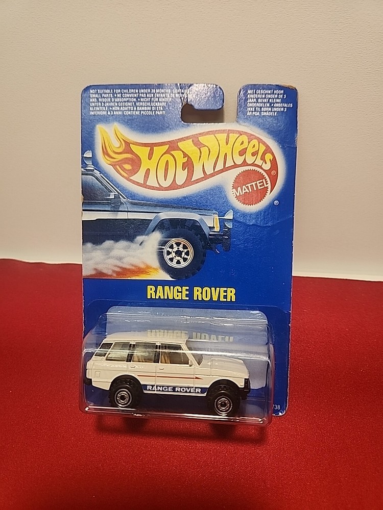 Range Rover Blue Card Hot Wheels Vintage