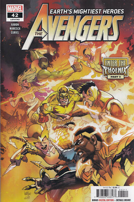 AVENGERS #42 (YU VARIANT)(ENTER THE PHOENIX)(2021) COMIC BOOK