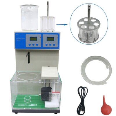 Equipment Tablet Disintegration Time Tester Lab Testing Auto Temperature Control