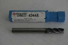 Kyocera End Mill - 6,0mm Dia Endmill 3 Flute 0,50rad TA SER33C 6x6x18x57 (43448)