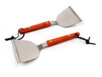 2X Pfannenwender Edelstahl Pfannenheber Grillspachtel Burger Wender Bratenwender