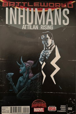 INHUMANS - ATTILAN RISING #2 - Secret Wars - Hintergrundausgabe (S)