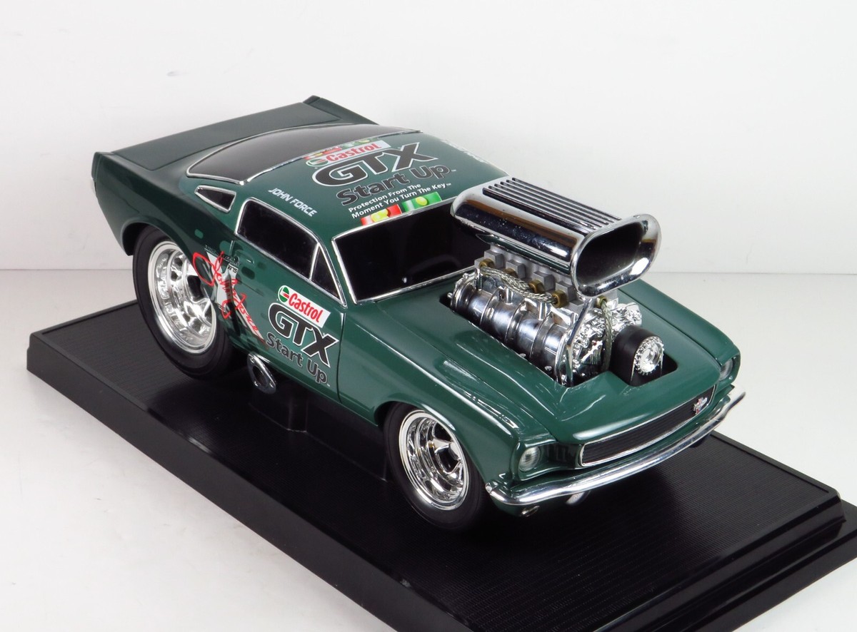 Action NHRA John Force 1966 Ford Shelby 66 Mustang GT-350 Castrol